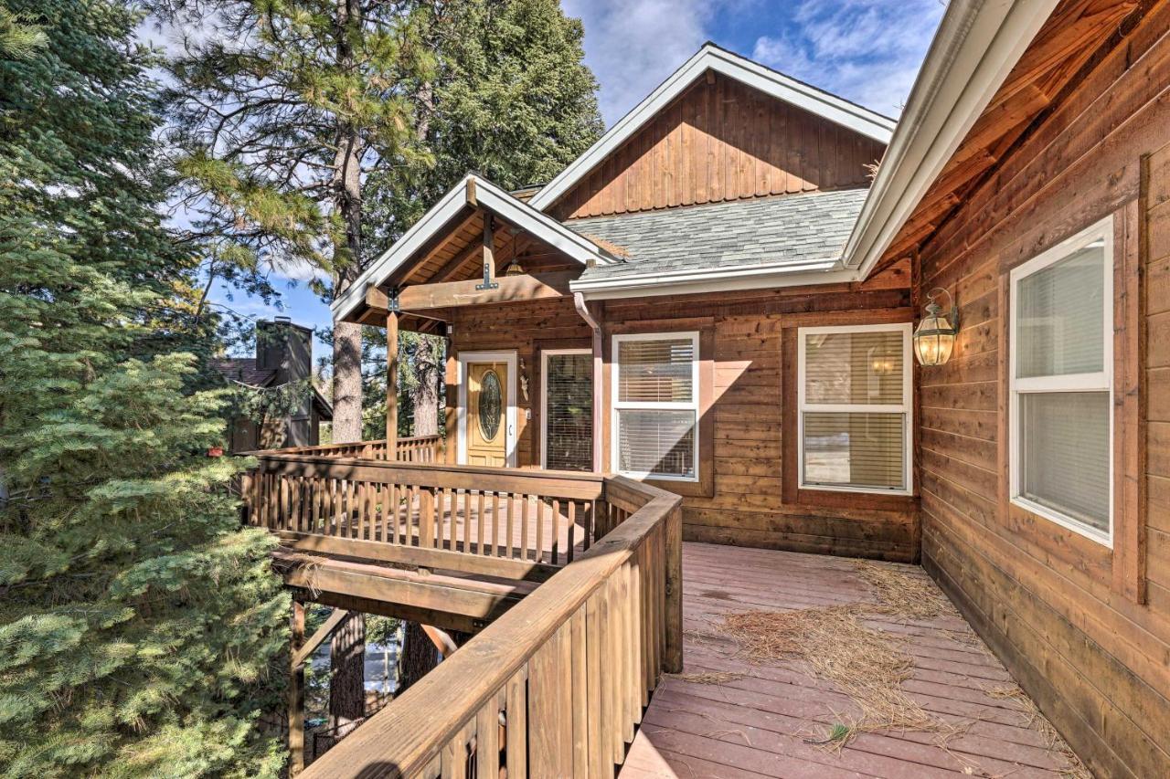 Beautiful View Home With Fenced Yard, 5 Mi To Lake! Lake Arrowhead Dış mekan fotoğraf